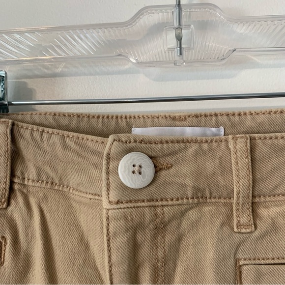 LOFT High Rise Wide Leg Jeans Tan Women’s Size 6/28 - Picture 5 of 9